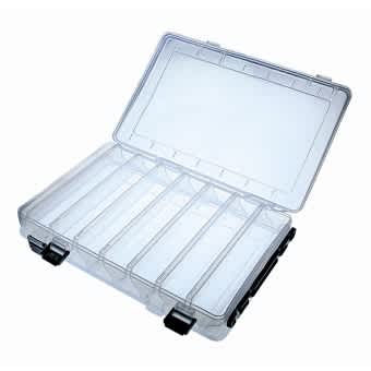 Jenzi plastic case transparent 27,5x15x5cm 