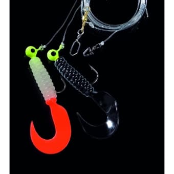 Jenzi Rig with black and Louminus red Japan Twister 