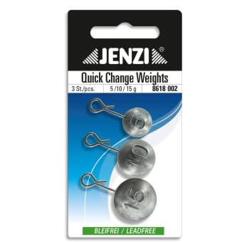 Jenzi Quick Change Weights leadfree 3pcs 