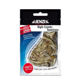 Jenzi Night-Crawler Natural Bait Freeze-Dried Worms 
