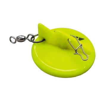Jenzi Trolling Disc Diver adjustable 65mm Yellow