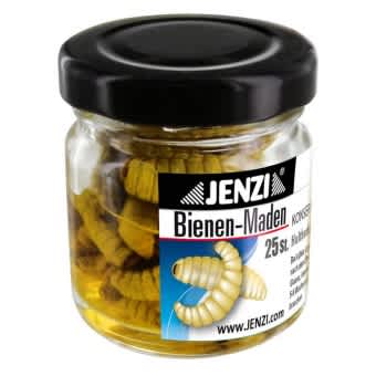 Jenzi Trout Dope konservierte Bienenmaden  gelb