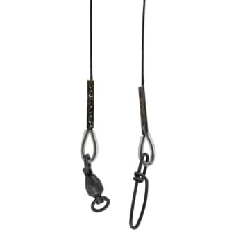 Lurante Titanium 7-strand Wire Leader 1x7 27.2kg 60lb 30.5cm