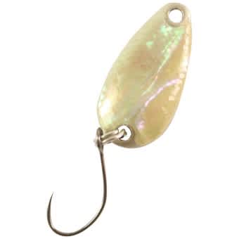 Megabass Great Hunting Abalone Mini-Spoon 1.5g #1 Pearl Natural 