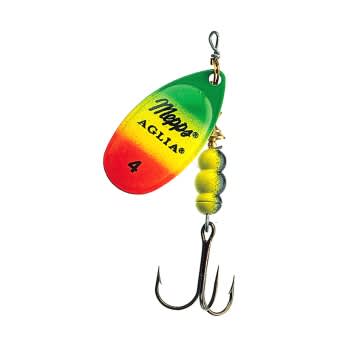 Mepps Spinner Aglia Tiger green yellow red 