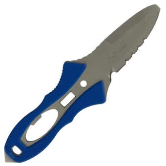 NRS Edelstahl Bootsmesser Pilot Knife 18,7cm Blau