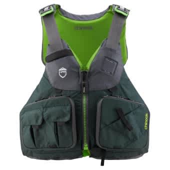 NRS Angler&#039;s Buoyancy Aid Chinook OS Fishing PFD Bayberry 