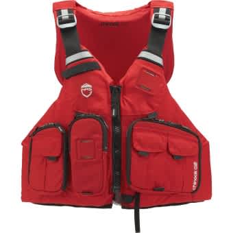 NRS Chinook OS Fishing PFD Angler Buoyancy Aid Red XS/M