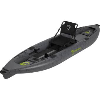 NRS Inflatable Fishing kayak Star Pike Dark Grey