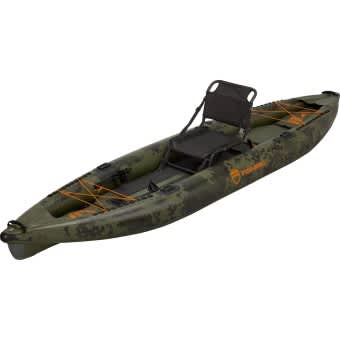 NRS Inflatable Fishing kayak Star Pike Green
