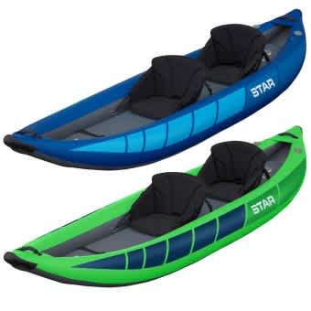 NRS Inflatable Kayak Star Raven II 