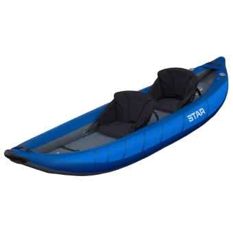 NRS Inflatable Kayak Star Raven II Blue