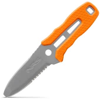 NRS Edelstahl Bootsmesser Pilot Knife 18,4cm Orange