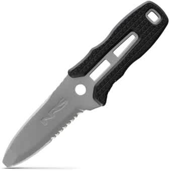 NRS Stainless Steel Boat Knife Pilot Knife 18,4cm Black