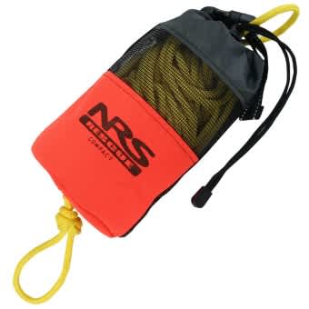 NRS Compact Rescue Throw Bag Rope 21m Orange