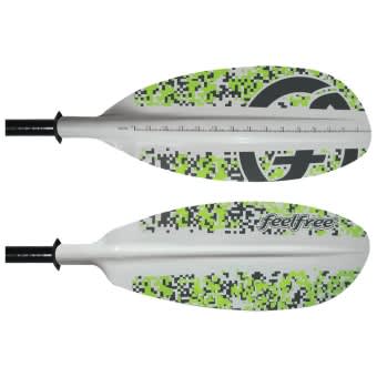 Feelfree Angler Paddle for Kayak Fiberglass 250cm Lime Camo