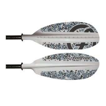 Feelfree Angler Paddle for Kayak Alloy 250cm Winter Camo