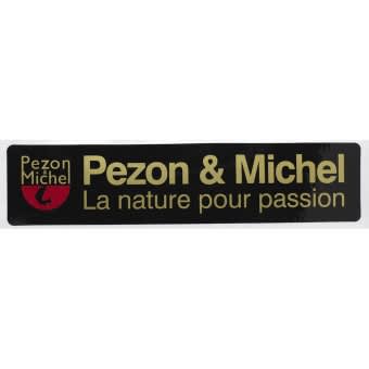 Pezon & Michel Aufkleber 150x34mm  