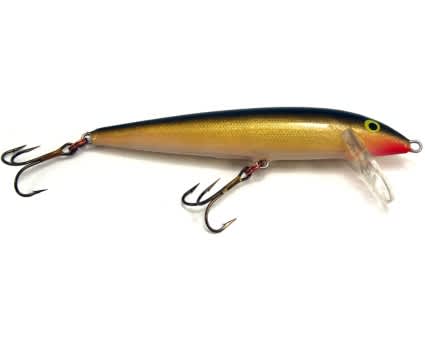 Vintage Rapala Countdown Normark Lure G Gold 