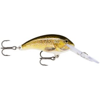 Rapala Shad Dancer Lure sinking TRL Live Brown Trout 