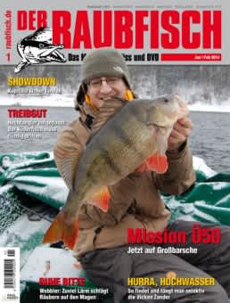 Der Raubfisch Magazin 01-2014 Januar-Februar mit DVD 