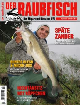 Der Raubfisch Magazin 05-2017 September/Oktober mit DVD 