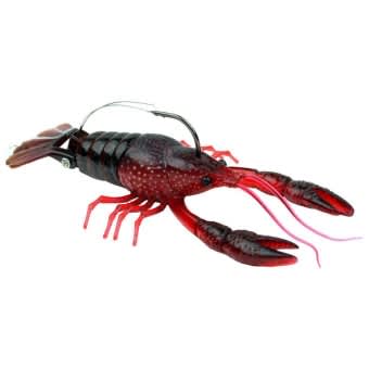 River2Sea Clackin Crayfish Wobbler Krebs Rot 