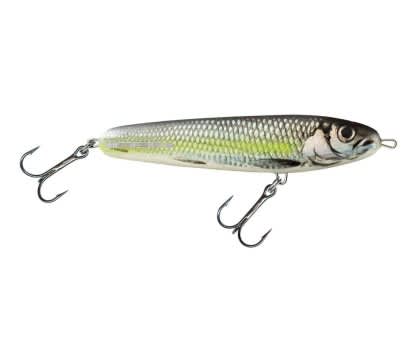 Salmo Sweeper Lure Jerkbait silver chartreuse shad SCS 