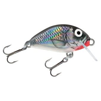 Salmo Tiny lure HGS Holographic Grey Shiner floating 3cm 