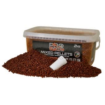 Starbaits Probiotic Red Mixed Pellets 2kg Fischfutter 