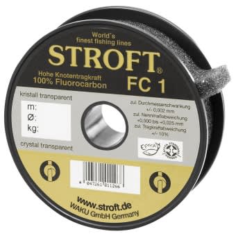 Stroft FC1 Fluorocarbon Hauptschnur 150m 