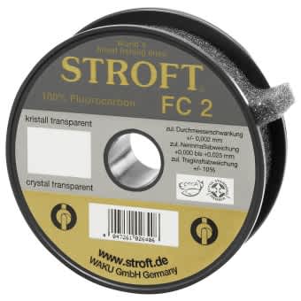 Stroft FC2 Fluorocarbon Hauptschnur 150m 