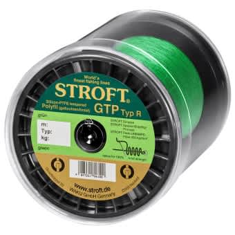 STROFT GTP Typ R Geflochtene Angelschnur 2000m grün R1-0,150mm-4,5kg
