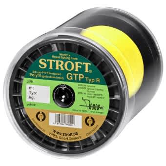 STROFT GTP Type R Braided Fishing Line 2000m yellow R1-0,150mm-4,5kg