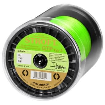 Line STROFT GTP Type S Braided 1000m Yellow Green S2-0,180mm-6kg