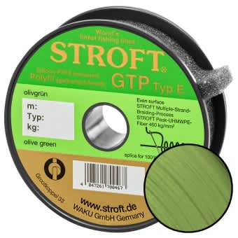 Stroft Line GTP Typ E braided olive green 125m Typ E4 9,50kg