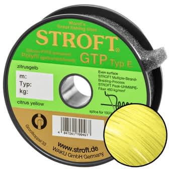 Stroft Line GTP Typ E braided lemon yellow 125m Typ E6 15,00kg