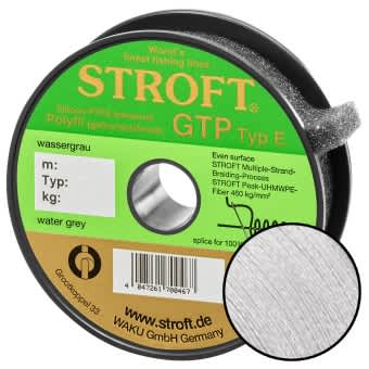 Stroft Line GTP Typ E braided water grey 200m 