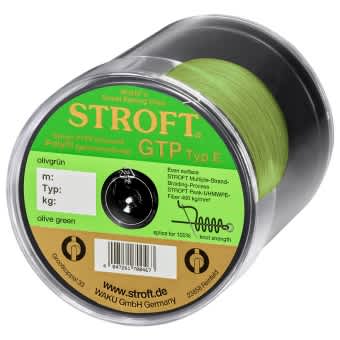 Stroft Line GTP Typ E braided olive green 500m 