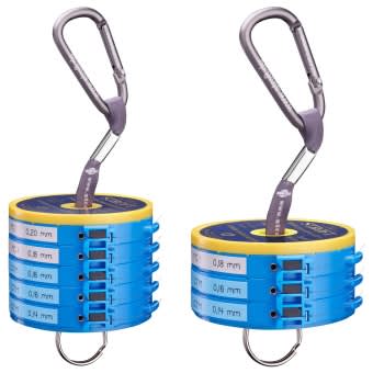 Stroft Leader spools system with cutter rings 