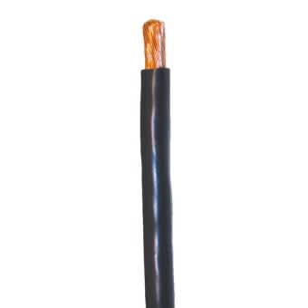 Electric cable for battery Black 25mm2