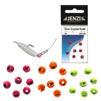 Jenzi Tasty Gums Tungsten Beads slotted 