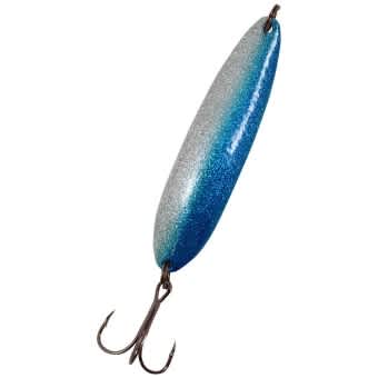 Trout Bait Spoon Scanna 26 Blue Silver Glitter 16g