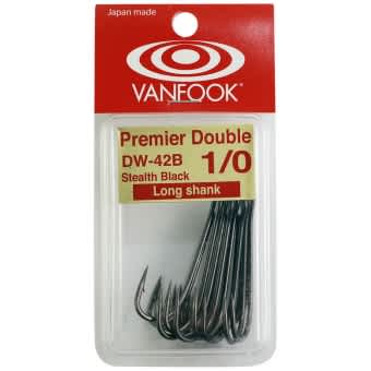 Vanfook Premier Double DW-42B Double Hooks Long Shank 