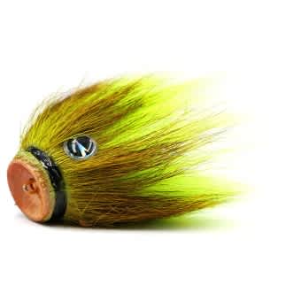 VMC Mustache Shallow Screw-In Weight Lead Free 22g Chartreuse