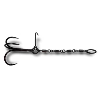VMC Pike Chain Stinger Hook for Mustache Rig L