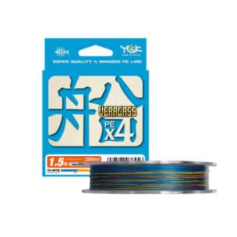 YGK Veragass X4 HP Fishing Line 150m Multicolor 