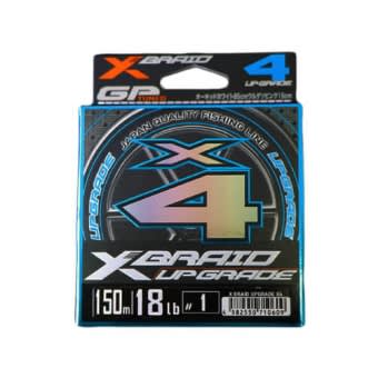 YGK Xbraid Upgrade WX4 Angelschnur 200m Silber 