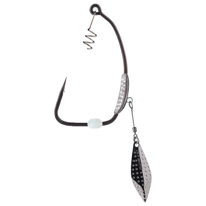 BKK Titan Diver Offset Hook Weighted with Spinner Blade buy by