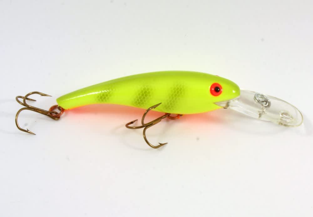 Cotton Cordell Chartreuse Perch Wally Diver